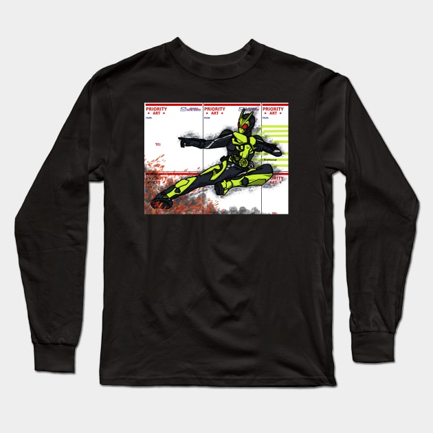 Kamen Rider Zero One Long Sleeve T-Shirt by Javier Casillas